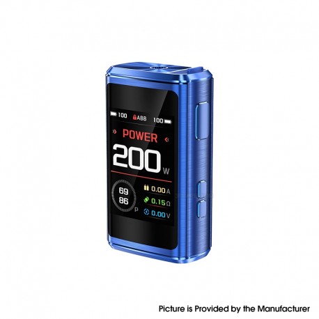 [Ships from Bonded Warehouse] Authentic GeekVape Z200 Zeus 200 200W VW Box Mod - Blue, 5~200W, 2 x 18650