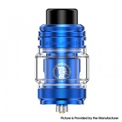 [Ships from Bonded Warehouse] Authentic GeekVape Z Fli Tank Atomizer - Blue, 5.5ml, 0.15ohm / 0.4ohm