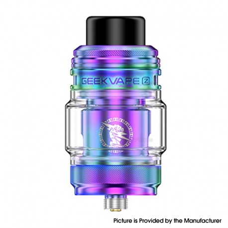 [Ships from Bonded Warehouse] Authentic GeekVape Z Fli Tank Atomizer - Rainbow, 5.5ml, 0.15ohm / 0.4ohm