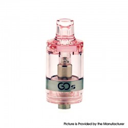 [Ships from Bonded Warehouse] Authentic Innokin GO S Disposable Tank Clearomizer Atomizer - Pink, 2.0ml, 1.6ohm, 20mm