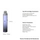 [Ships from Bonded Warehouse] Authentic OXVA Xlim SE 2 Pod System Kit - Silver Grey, 1000mAh, 2ml, 0.6ohm / 0.8ohm