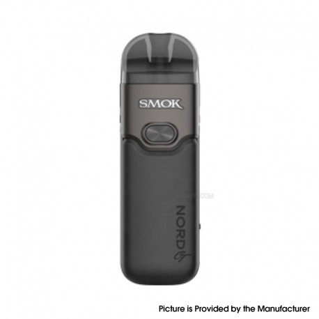 [Ships from Bonded Warehouse] Authentic SMOK Nord GT Pod System Kit - Black Gun Metal, VW 5~80W, 2500mAh, 5ml, 0.15ohm / 0.23ohm