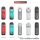 [Ships from Bonded Warehouse] Authentic SMOK Nord GT Pod System Kit - Red Black, VW 5~80W, 2500mAh, 5ml, 0.15ohm / 0.23ohm