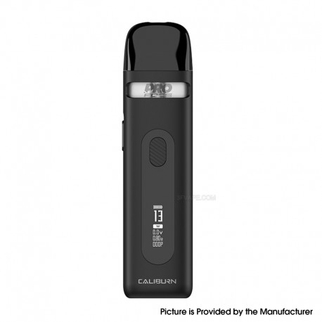 [Ships from Bonded Warehouse] Authentic Uwell Caliburn X Pod System Kit - Matte Black, 850mAh, 3ml, 0.8ohm / 1.2ohm, TPD Version