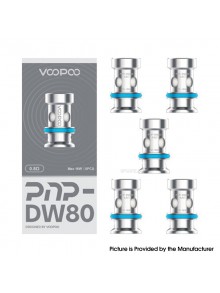 [Ships from Bonded Warehouse] Authentic Voopoo PnP Coil for V.SUIT, Doric 60, Drag E60, Drag H80 S - PnP-DW80 0.8ohm (5 PCS)