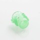 810 Rock Style Drip Tip for Goon / Kennedy / Reload / Battle RDA - Green, Resin, 21mm