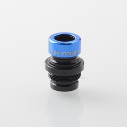 909 Modify Style AIO Drip Tip for dotMod dotAIO V1 / V2 Pod - Blue, SS + Aluminum