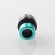 909 Modify Style Drip Tip for BB / Billet / Boro AIO Box Mod - Green, Aluminum