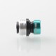 909 Modify Style Drip Tip for BB / Billet / Boro AIO Box Mod - Green, Aluminum