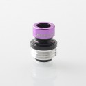 909 Modify Style Drip Tip for BB / Billet / Boro AIO Box Mod - Purple, Aluminum