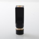 AMIGO Style Boro Mechanical Mod - Black, Brass, 1 x 18350 / 18650, Compatible with BB / Billet / Boro RBA / Tank