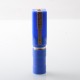 AMIGO Style Boro Mechanical Mod - Blue, Brass, 1 x 18350 / 18650, Compatible with BB / Billet / Boro RBA / Tank