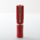 AMIGO Style Boro Mechanical Mod - Red, Brass, 1 x 18350 / 18650, Compatible with BB / Billet / Boro RBA / Tank