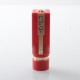 AMIGO Style Boro Mechanical Mod - Red, Brass, 1 x 18350 / 18650, Compatible with BB / Billet / Boro RBA / Tank