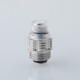 Vapeasy BB Drip Tip Adapter + MISSION XV Quantum Style 510 Drip Tip Kit for SXK BB / Billet Box Mod - Silver, 316SS