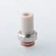 Vapeasy BlackRose Mods The Ultimate Style 510 Drip Tip Set - PEEK, 4 PCS Beauty Rings, 4 PCS Mouthpiece