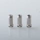 Vapeasy Unkwn One Unreal Style RBA Bridge for Billet / BB / Boro Tank - Silver, 316SS