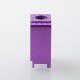 Authentic Ambition Mods 2.0 Boro Tank for SXK BB / Billet AIO Box Mod Kit - Pinwheel Purple, Aluminum