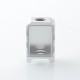 Authentic Ambition Mods 2.0 Boro Tank for SXK BB / Billet AIO Box Mod Kit - Pinwheel Silver, Aluminum