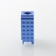 Authentic Ambition Mods 2.0 Boro Tank for SXK BB / Billet AIO Box Mod Kit - Rhombus Blue, Aluminum