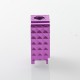 Authentic Ambition Mods 2.0 Boro Tank for SXK BB / Billet AIO Box Mod Kit - Rhombus Purple, Aluminum