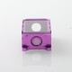 Authentic Ambition Mods 2.0 Boro Tank for SXK BB / Billet AIO Box Mod Kit - Rhombus Purple, Aluminum