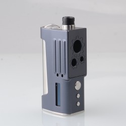 Authentic Ambition Mods and Sun box 2.0 60W AIO Box Mod - Gunmetal, 1~60W, 1 x 18650