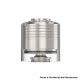 Authentic Ambition Mods Replacement Top Refill Tank Kit for Bi2hop MTL RTA 2.0ml / 4.0ml - Gun Metal