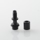 Authentic Auguse ERA V3 510 Drip Tip for RTA / RDA / RDTA Atomizer - Black + Black, SS + POM