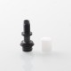 Authentic Auguse ERA V3 510 Drip Tip for RTA / RDA / RDTA Atomizer - Black + White, SS + POM