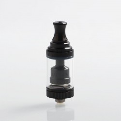 Authentic CoilART Salt RTA Rebuildable Tank Atomizer - Black, Stainless Steel, 3.5ml, 18mm Diameter