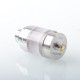 Authentic Dovpo X Across Vape Hazard RTA Vape Atomizer - Silver, 4ml, 24mm Diameter