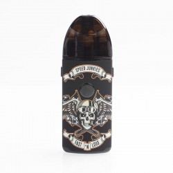 Authentic Vapefly Jester 1000mAh Rebuildable Pod System Starter Kit DIY Pod Version - Skull, 2ml, 0.5ohm