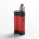 Authentic Gas Mods Mars 15W 750mAh Pod System Starter Kit - Red, Metal + Plastic, 2ml, 1.5ohm / 1.8ohm