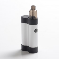 Authentic Gas Mods Mars 15W 750mAh Pod System Starter Kit - Silver, Metal + Plastic, 2ml, 1.5ohm / 1.8ohm