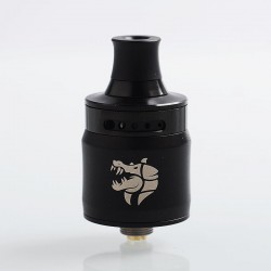 Authentic GeekVape Ammit MTL RDA Rebuildable Dripping Atomizer w/ BF Pin - Black, Stainless Steel, 22mm Diameter