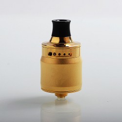 Authentic GeekVape Ammit MTL RDA Rebuildable Dripping Atomizer w/ BF Pin - Gold, Stainless Steel, 22mm Diameter