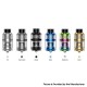 [Ships from Bonded Warehouse] Authentic GeekVape Poseiton P Sub Ohm Tank Atomizer - Black, 5.0ml, 0.2ohm / 0.4ohm, 26mm