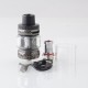 Authentic HorizonTech Sakerz Master Sub Ohm Tank Vape Atomizer - Gunmetal, 5ml / 3.5ml, 0.16ohm / 0.4ohm, 30mm Diameter