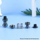 [Ships from Bonded Warehouse] Authentic HorizonTech Sakerz Master Sub Ohm Tank Atomizer - Rainbow, 5/ 3.5ml, 0.16 / 0.4ohm, 30mm