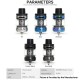 [Ships from Bonded Warehouse] Authentic HorizonTech Sakerz Master Sub Ohm Tank Atomizer - Rainbow, 5/ 3.5ml, 0.16 / 0.4ohm, 30mm