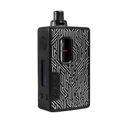 Authentic Hot R-AIO 80W TC VW Variable Wattage Starter Kit - Black, 1~80W, 1 x 18650, 0.6 Ohm