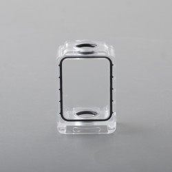 Authentic MK MODS Crystal Boro Tank for SXK BB / Billet AIO Box Mod Kit - Translucent, Acrylic