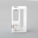 Authentic MK MODS Fode Mech Boro Box Mod - White, 1 x 18650