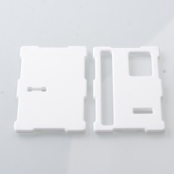 Authentic MK Mods Front + Back Door Panel Plates for Lost Vape Centaurus B80 AIO Pod System Kit - White (2 PCS)