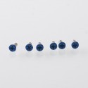 Authentic MK MODS Replacement Screws for Lost Vape Centaurus B80 AIO Kit - Blue (6 PCS)