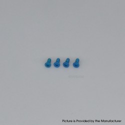 Authentic MK MODS Replacement Titanium Screws for Aspire Raga Aio Pod - Blue (4 PCS)