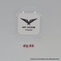 Authentic MK MODS Replacement Titanium Screws for Aspire Raga Aio Pod - Pink (4 PCS)