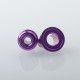 Authentic MK MODS Titanium TA Integrated Drip Tip for BB / Billet / Boro AIO Box Mod - Purple