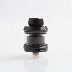 Authentic OFRF Gear RTA Rebuildable Tank Atomizer - Black, Stainless Steel, 3.5ml, 24mm Diameter